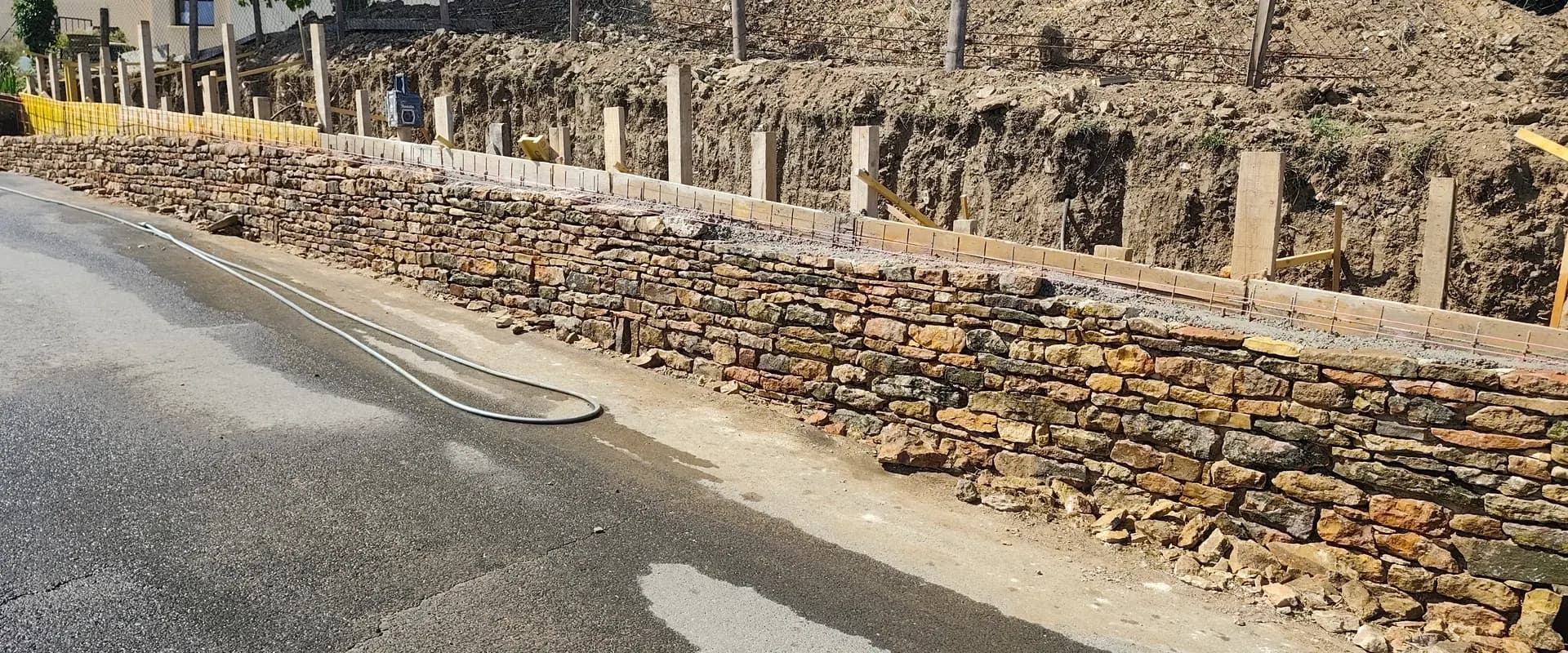 Rénovation d’un mur de soutènement — SARL Just Jean-Philippe